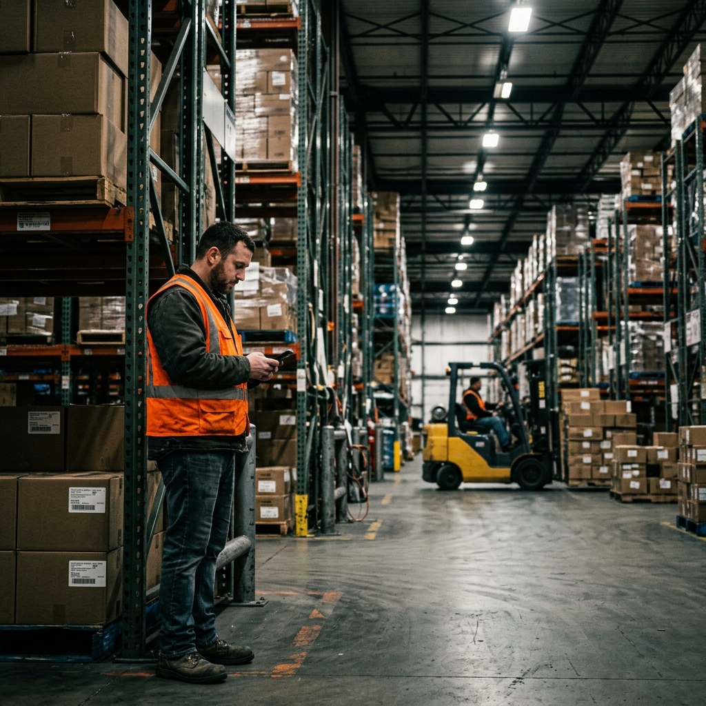 Warehouse Operations App Use